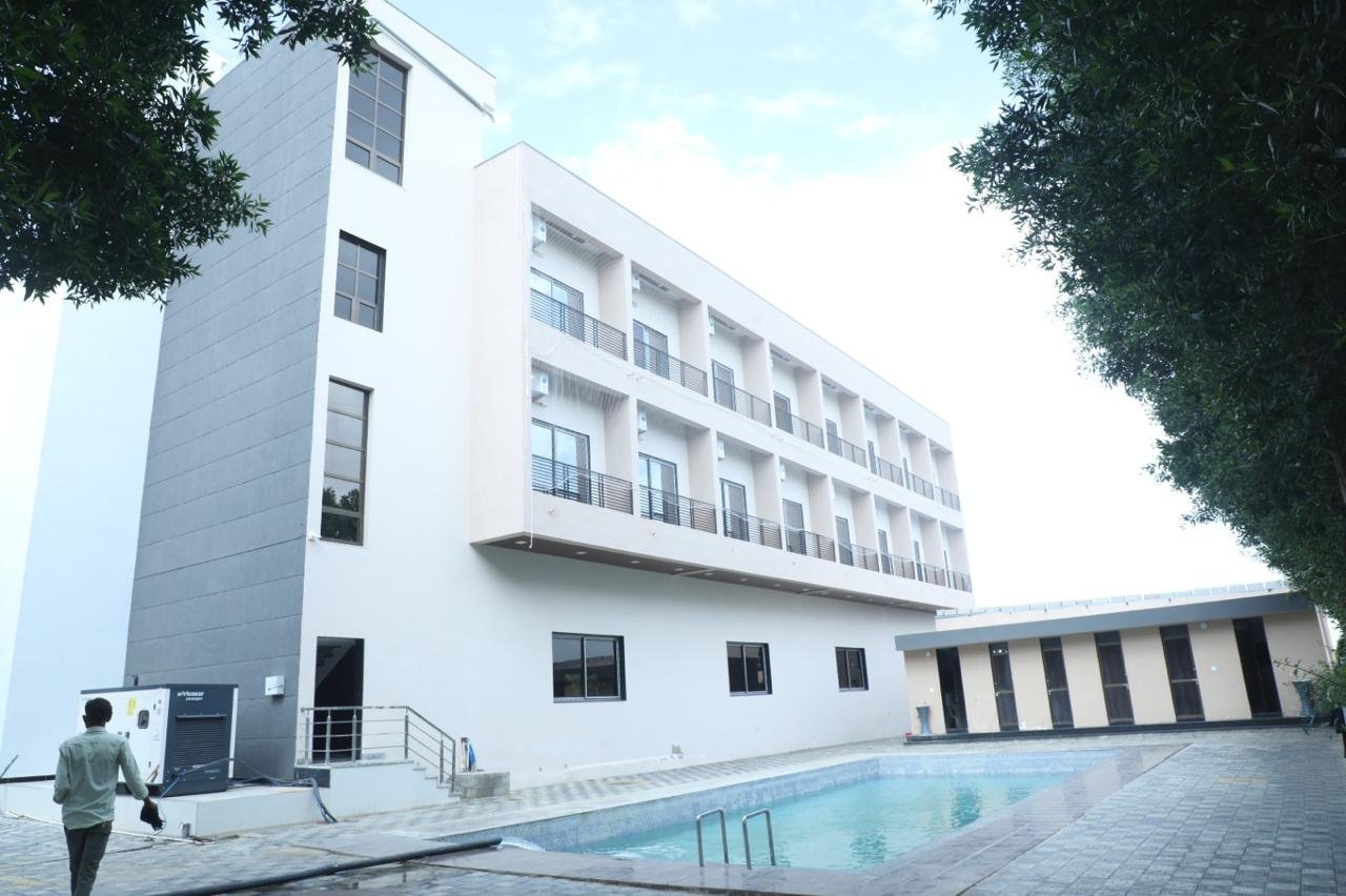 Real Resort Building & Swimming Pool